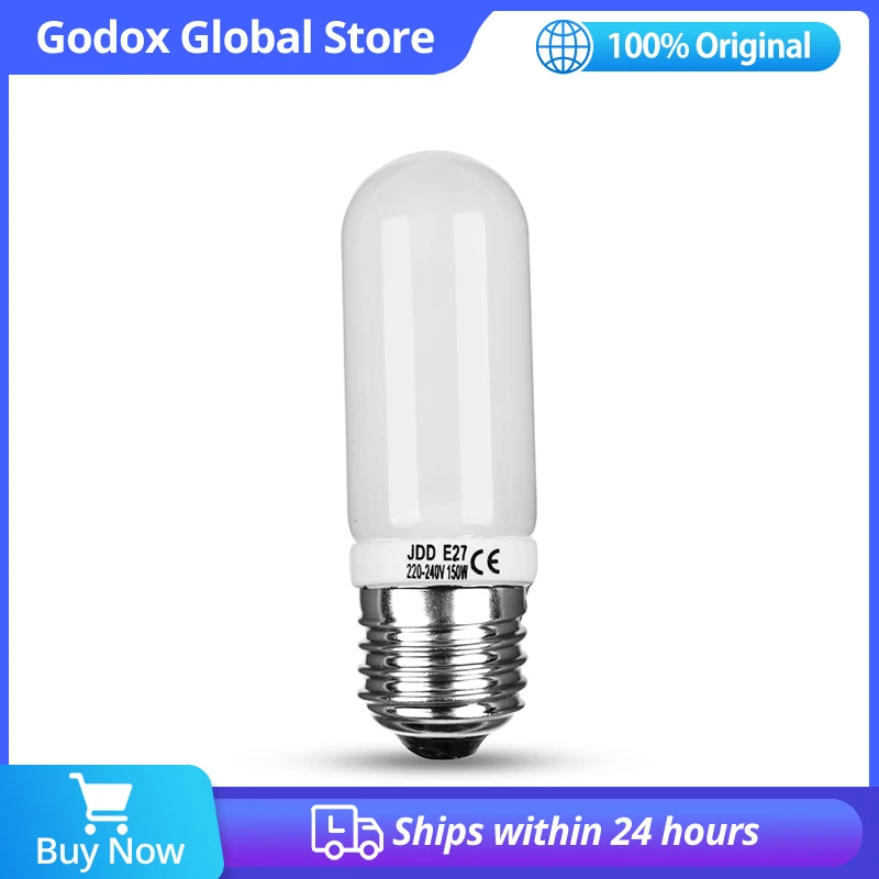 Godox 150 W E27 Pro Studio стробоскопическая светкавица, която симулира лампа Лампа за осветление DE300 DE400 SK300 SK400 DP600 QT600