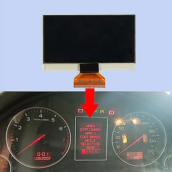 Специална таблото с LCD дисплей за Audi A4 B6 B7 2002--2008, цифров ремонт инструмент за измерване на скоростта на арматурното табло