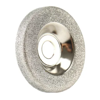 1бр 50 мм diamond шлайфане кръг с шкурка 180 кръгова опесъчаване машина острилка за дискови шлифовъчни машини за Подрязване на режещ кръг Аксесоари за въртящи се инструменти