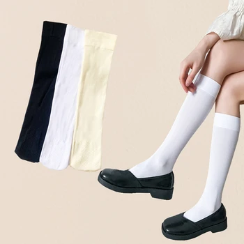 Търговия на едро на висококачествени компресия чорапи за телета, дамски модни чорапи с вертикална текстура за бягане, дълги дамски чорапи 35-40, Директна доставка