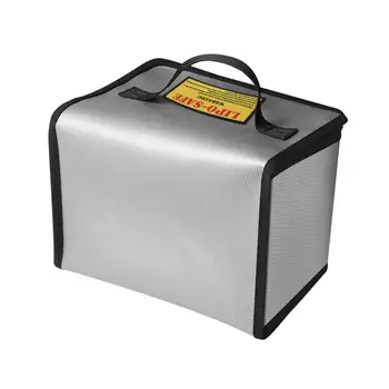 Сигурна чанта за Липо-батерия, която лесно се съхранява и носене, чанта за носене, Удобен за Носене, устойчив на абразия Кутия за съхранение на литиеви Батерии за Семейството
