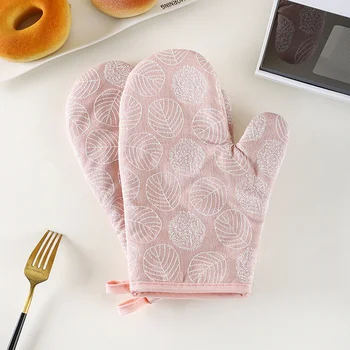 Кухненски ръкавици за фурна със защита от изгаряне, обесване, сгъстено кухненски принадлежности за печене, Мини, трайни, лесно почистваща кухненски принадлежности