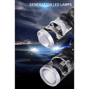 SH-H4-90W Двойна LED светлинна леща, комплекти от резервни части за автомобилни лампи