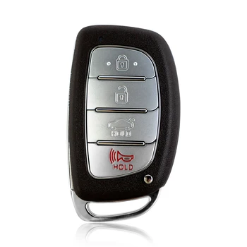 4 бутона 434 Mhz Smart Keyless Entry Кола Ключодържател с Дистанционно Управление За 2019-2020 Hyundai Elantra FCC ID: CQOFD00120