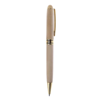 Химикалка писалка ръчно изработени от обрат-дърво, стационарен офис инструмент за писане на учениците
