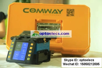 DHL Безплатна доставка C10 Comway Устройство за снаждане на оптични влакна с привеждането в съответствие на ядрото до сердечнику