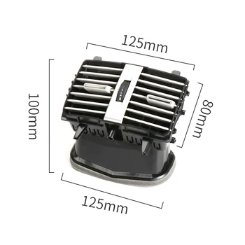Черна вентилационна решетка заден климатик променлив ток, за да W156 W176 W246 W117 CLA GLA 2468300502