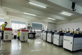 Fiber 1000 W лазерен заваръчни машини за метал
