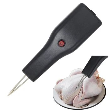 Ръчен електрически щипчик за пера от домашни птици, Портативен автоматичен Инструмент За Выщипывания къса коса, Препарат за унищожаване на пиле, Патица, гъска