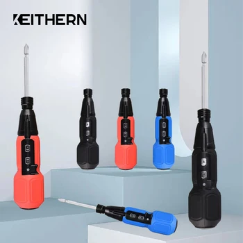 Набор от електрически отвертки KEITHERN 3,6 В, Такса битови електрически отвертки, Удобна многофункционален набор от инструменти за ремонт