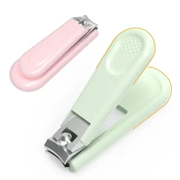 Детски нокторезачки от неръждаема стомана ножица за подстригване на пръстите на новороденото, Инструменти за грижа за бебета, Аксесоари