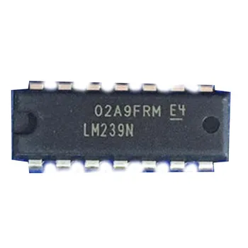 50 бр LM239N DIP-14 LM239 с един блок захранване, интегрална схема с четырехъядерным компаратором