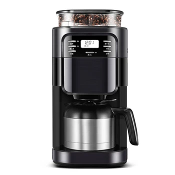 Кафемашина Mr1028 220V 900 W 1,5 л, домакински автоматична капельная кафе-машина, кафемашина със зърно, прах двойно предназначение
