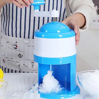 Самобръсначка за лед, с голям капацитет за дома, Екологично чисти пластмасови домакински мелница, ръчна машина за смачкване на сняг