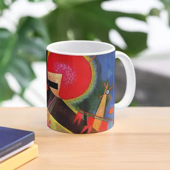 Кандински - В син цвят, известният абстрактна живопис, Чаена чаша, Чаена Чаша, Керамични Чаши, И Чаши, Термокружка За Кафе, Чаши за Поръчка