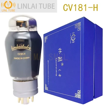 Прецизионное сдвояване Вакуумни лампи LINLAI CV181-H Заменя актуална Електронна Лампа CV181-TII CV181 6SN7 6N8P За Аудиоусилителя