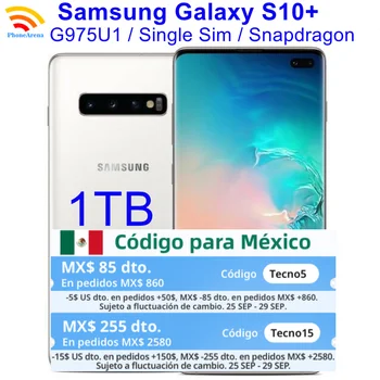 Оригинален Samsung Galaxy S10 + G975U1 1 TB ROM S10 Plus G975U 6,4 