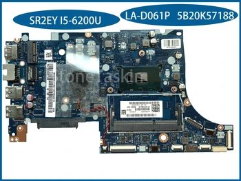 Истински 5B20K57188 за Lenovo E31-80 дънна Платка на лаптоп ABIVS3/BIVE3 LA-D061P SR2EY I5-6200U 100% Напълно тестван