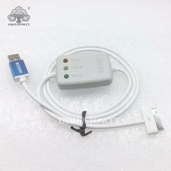 Magico 30Pin DCSD Alex Кабел Инженеринг кабел със сериен порт за презаписване на данни Nand SysCfg за iPhone 4/ 4S и iPad 2/3/4 Смяна на IMEI SN