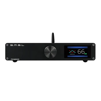 Цифров усилвател SMSL AO200 Bluetooth 5,0 балансиран вход USB декодиране XLR е говорител, изход за субуфер предусилвател 150 W * 2 hi-fi усилвател