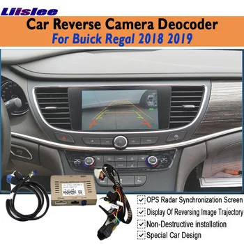 За Buick Regal 2018-2022 2023 Декодер камера за задно виждане за паркиране, адаптер интерфейс резервна камера за обратно виждане, модул траекторной кутии
