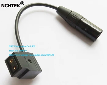 NCHTEK D-TAP Женски XLR 4Pin мъжки адаптер удължител за около 20 см/Безплатна доставка/2 бр.