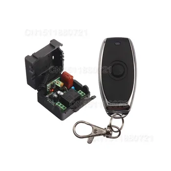 220V 1CH Приемник и Предавател Мини-Размер Безжичен Ключ Дистанционно Управление AK-RK01S-220J