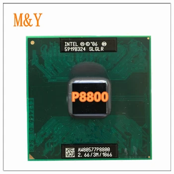 Core 2 Duo Mobile P8800 SLGLR за лаптоп CPU Процесора конектор P 3M 25W 2.66 GHz Двуядрен с двойна резба